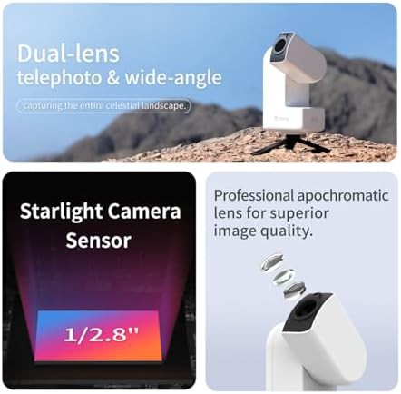 Smart digital telescope and compact camera — photo 5