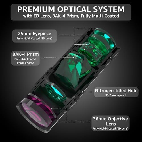 Compact 10x36 Monocular with ED Lens — photo 3