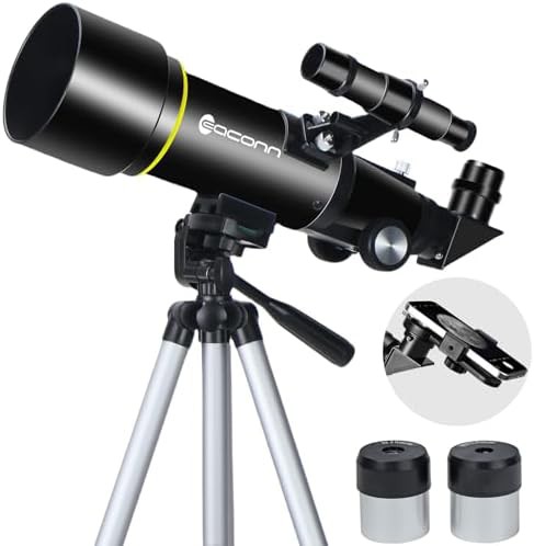 White 70mm beginner refractor 400mm length