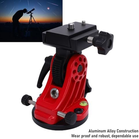 Red aluminum latitude adjustment base — photo 4