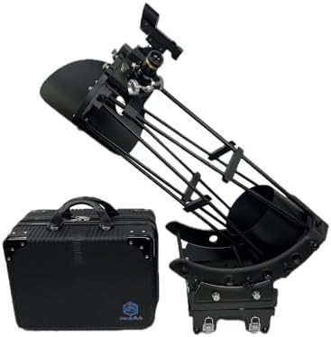 Portable six inch Dobsonian with light shroud