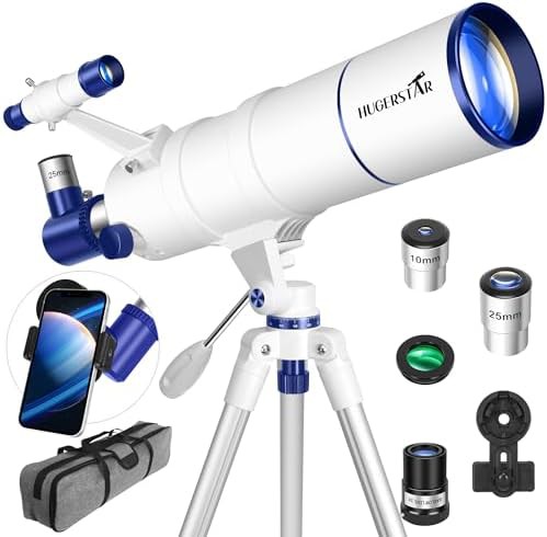 Compact 90mm Refractor with Travel Tripod