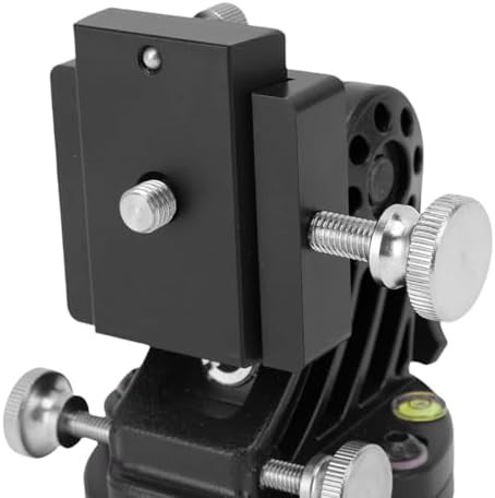 All black equatorial wedge tripod base — photo 5