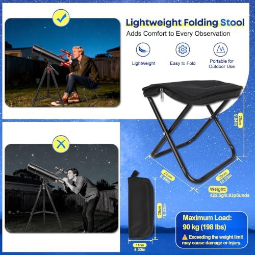 High power 90mm refractor telescope — photo 4