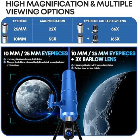 Travel Telescope with 90mm Aperture and Stool — photo 4