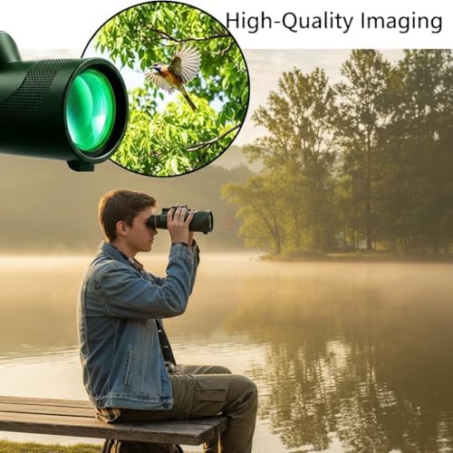 Black monocular telescope and spotting scope — photo 4