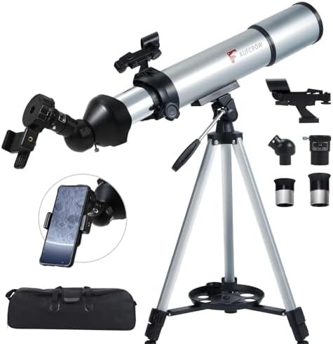 High powered 80mm refractor with tripod