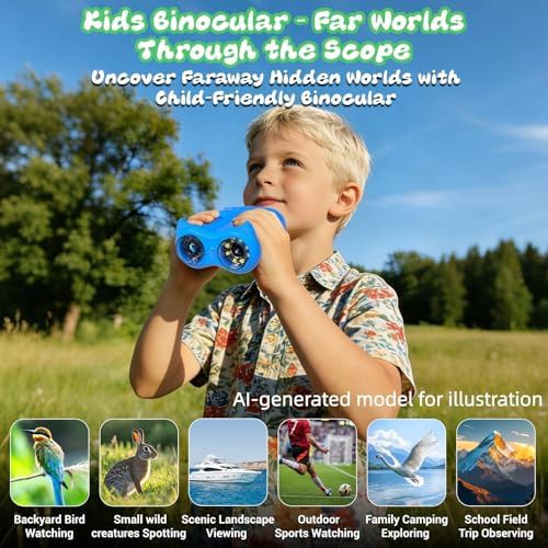 Blue digital microscope and telescope toy — photo 5