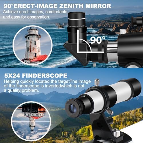 Refractor telescope with 90mm aperture and 800mm focal length — photo 3