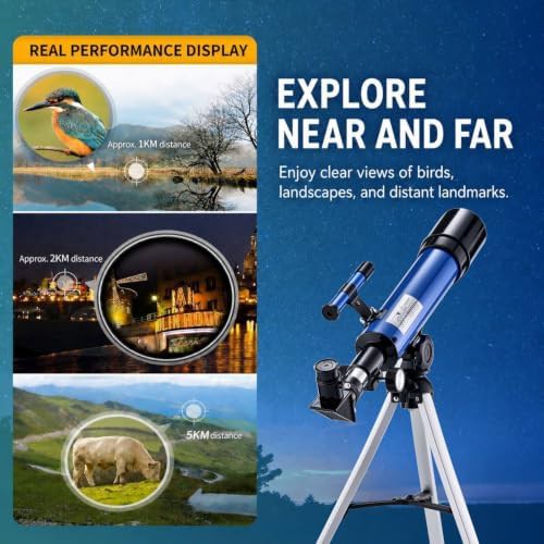 Compact kids telescope with tripod — photo 4