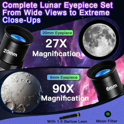 Luzs kids 60mm white tripod telescope — photo 5