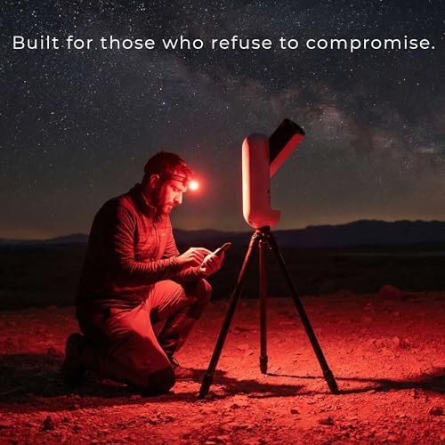 Smart astrophotography telescope with tripod — photo 3
