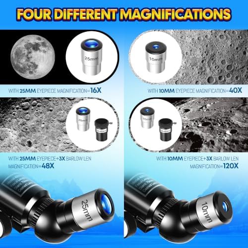 Beginner 70mm refractor with space puzzles — photo 3