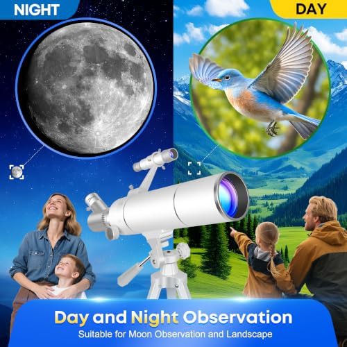 Kids portable telescope kit with 80mm aperture — photo 4