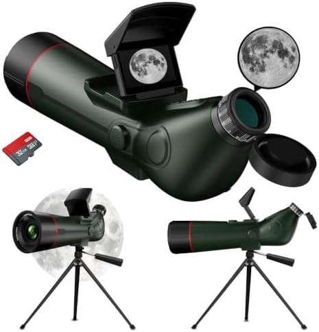 Smart digital electronic refractor telescope