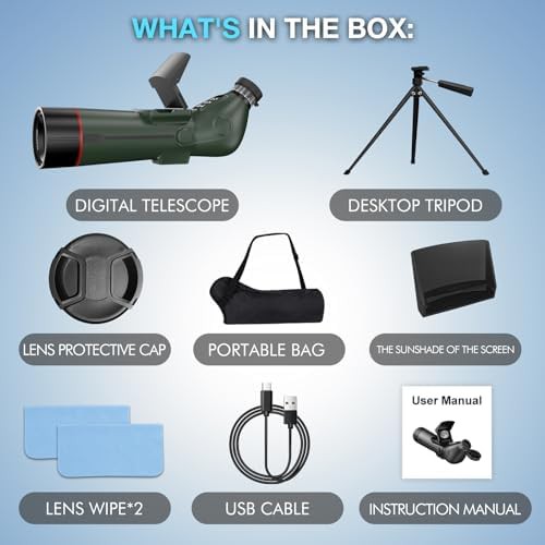 Smart digital electronic refractor telescope — photo 4