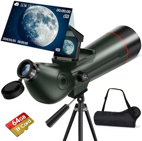 Smart digital telescope with dual screens