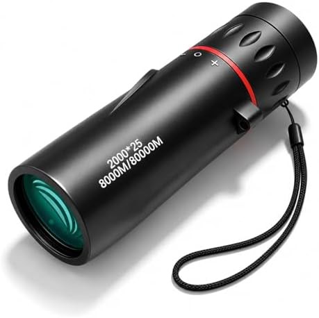 Lightweight mini monocular with green coating