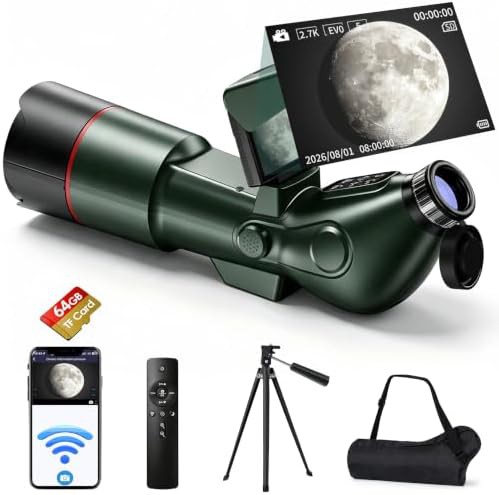Smart digital telescope with flip screen