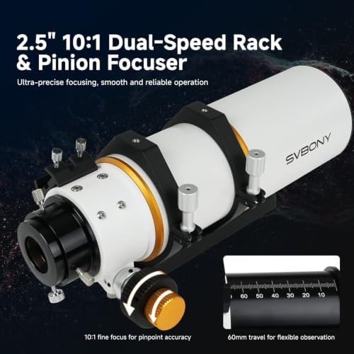 SVBONY 80mm ED refractor with flattener — photo 5